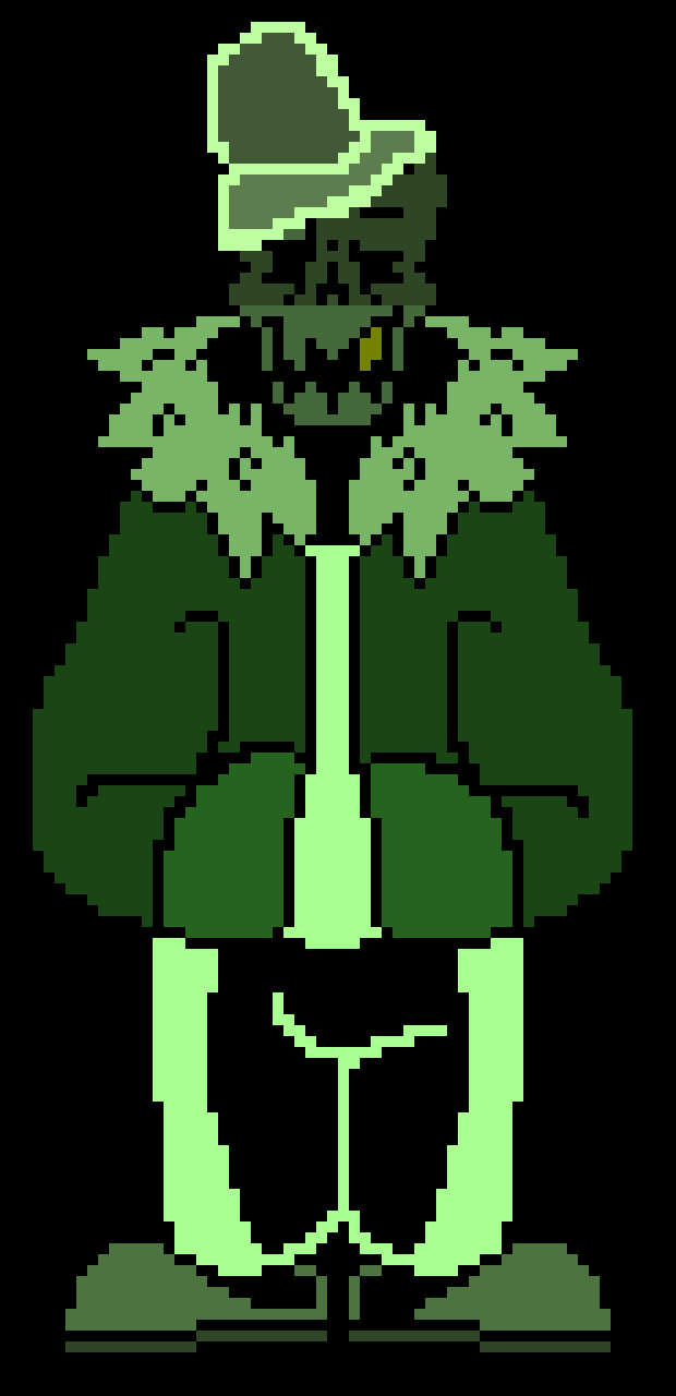 [2fbf6b] an old prototype robotic fellswap emerald nearby boots up-