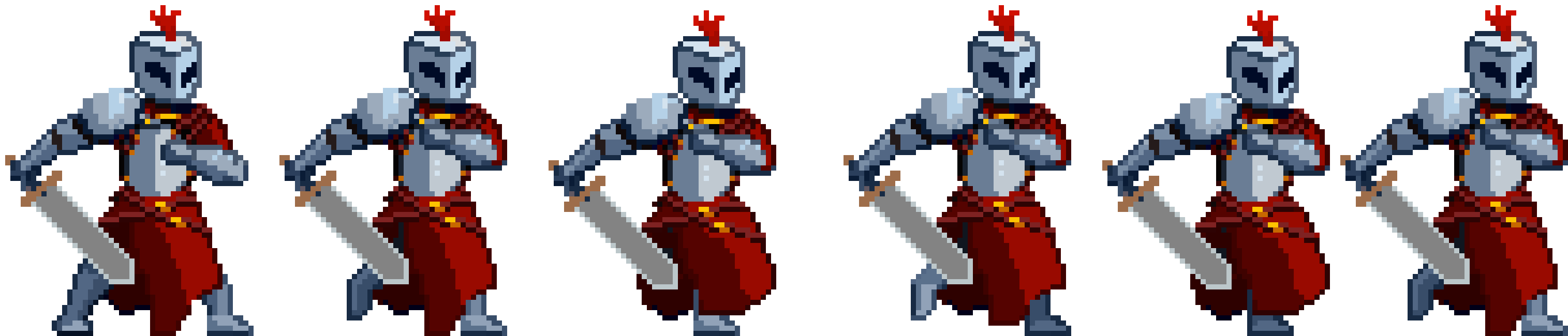 [8c5bd2] Walking Knight Sprite