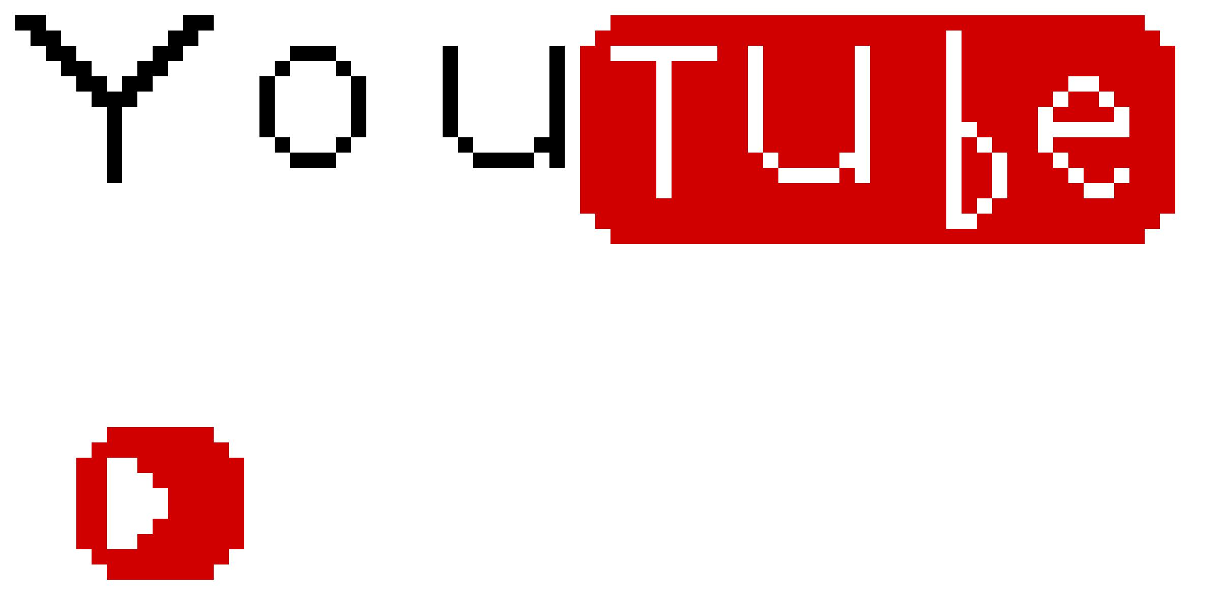 [9664c4] youtube logo and play button