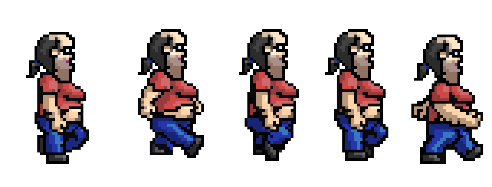 [9664c4] game walk cycle
