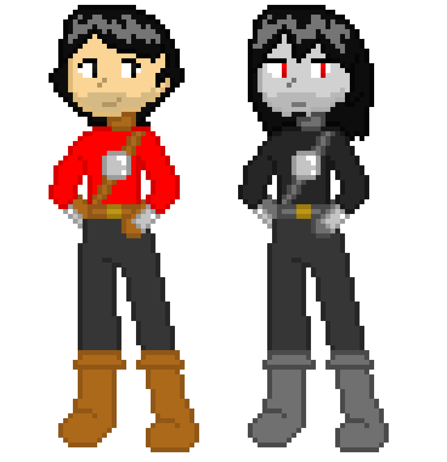Hero TJ & Dark TJ 