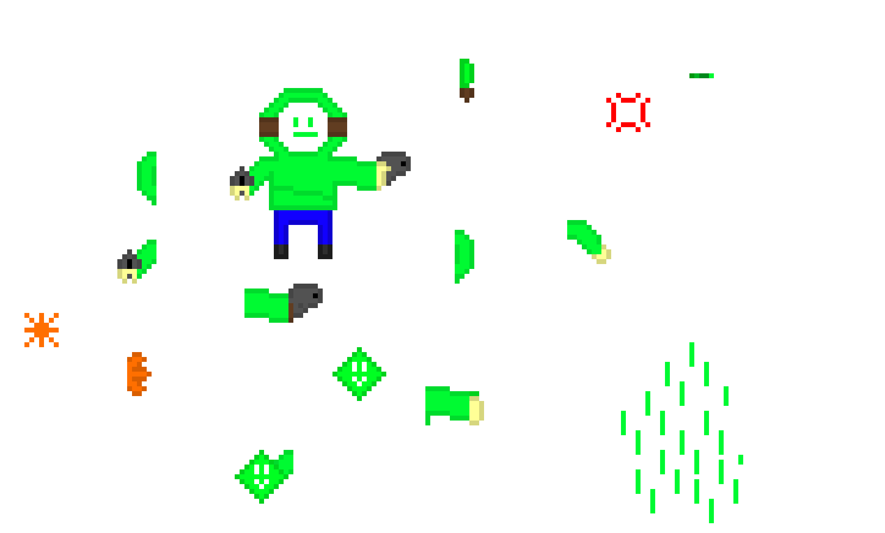 ay drone i remade my sprite ye like it?  - REMADE! landon