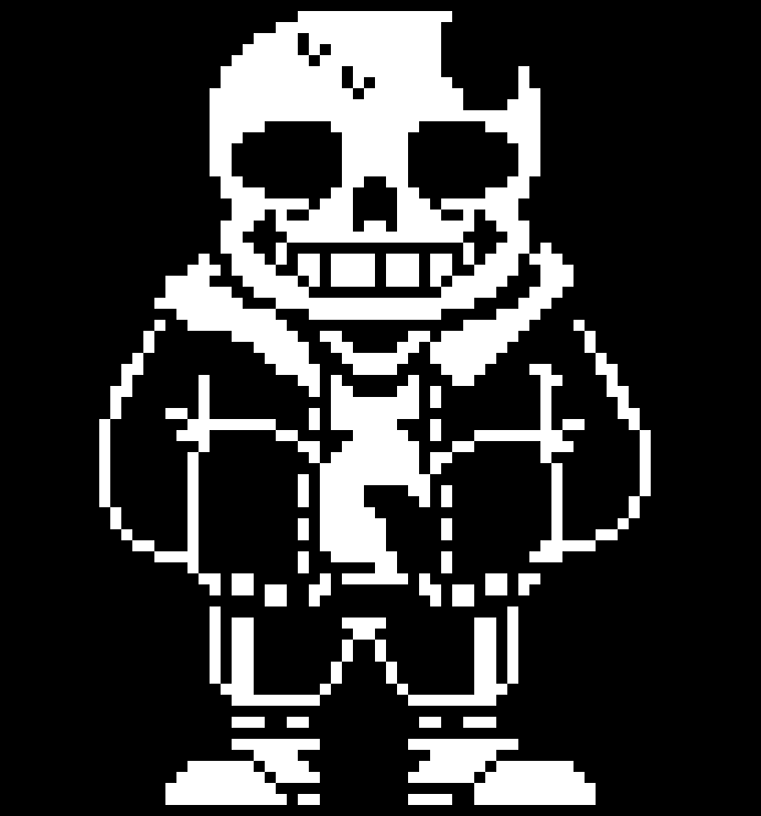 [7b43fa] Horrortale Last Starvation Sans Sprite EYES