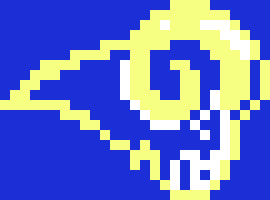 [9664c4] Los Angeles Rams Logo