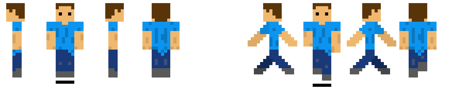 Minecraft Steve 8-bit