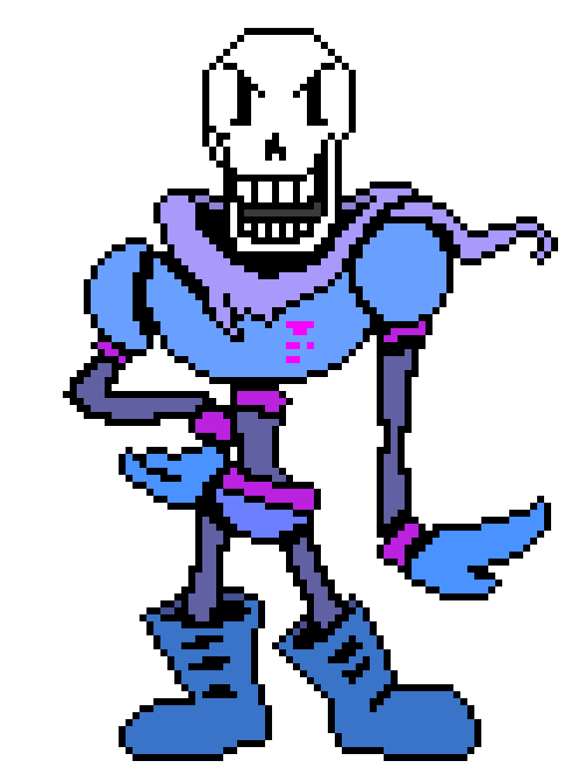[9664c4] Undertale Papyrus reskin