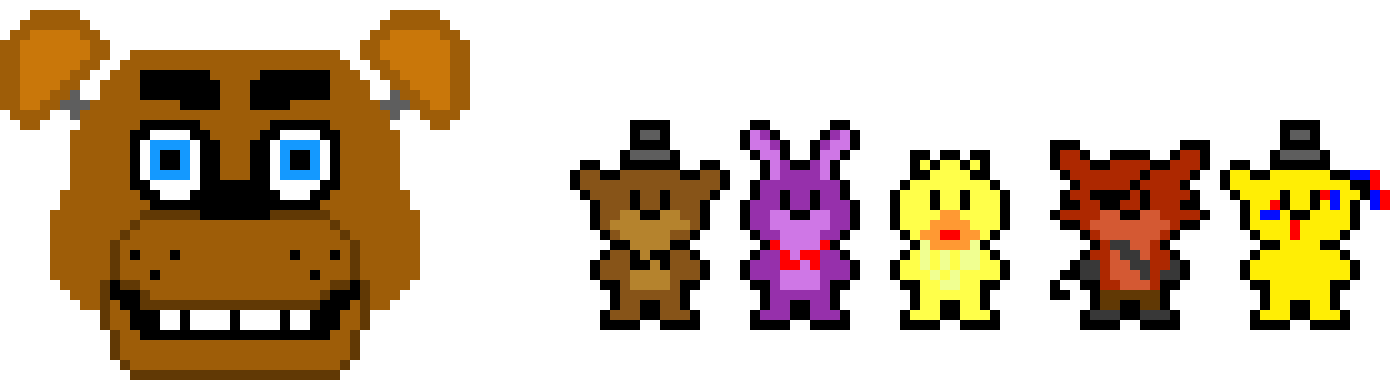 [9664c4] FNAF Characters
