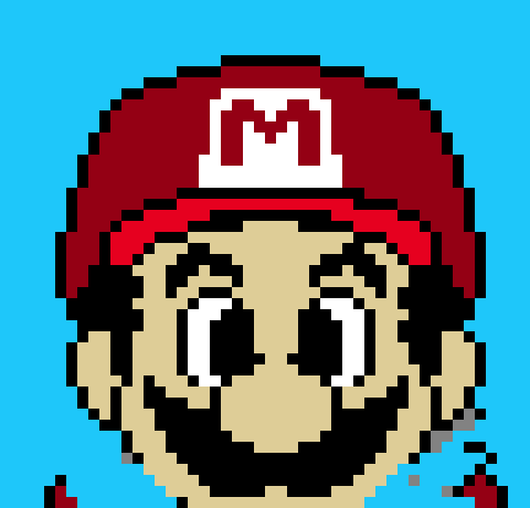 [6ae5b3] Mario cause you wanted Mario sprites Credit to Mario! - fresh ink
