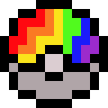 [a558d7] rainbow pokeball