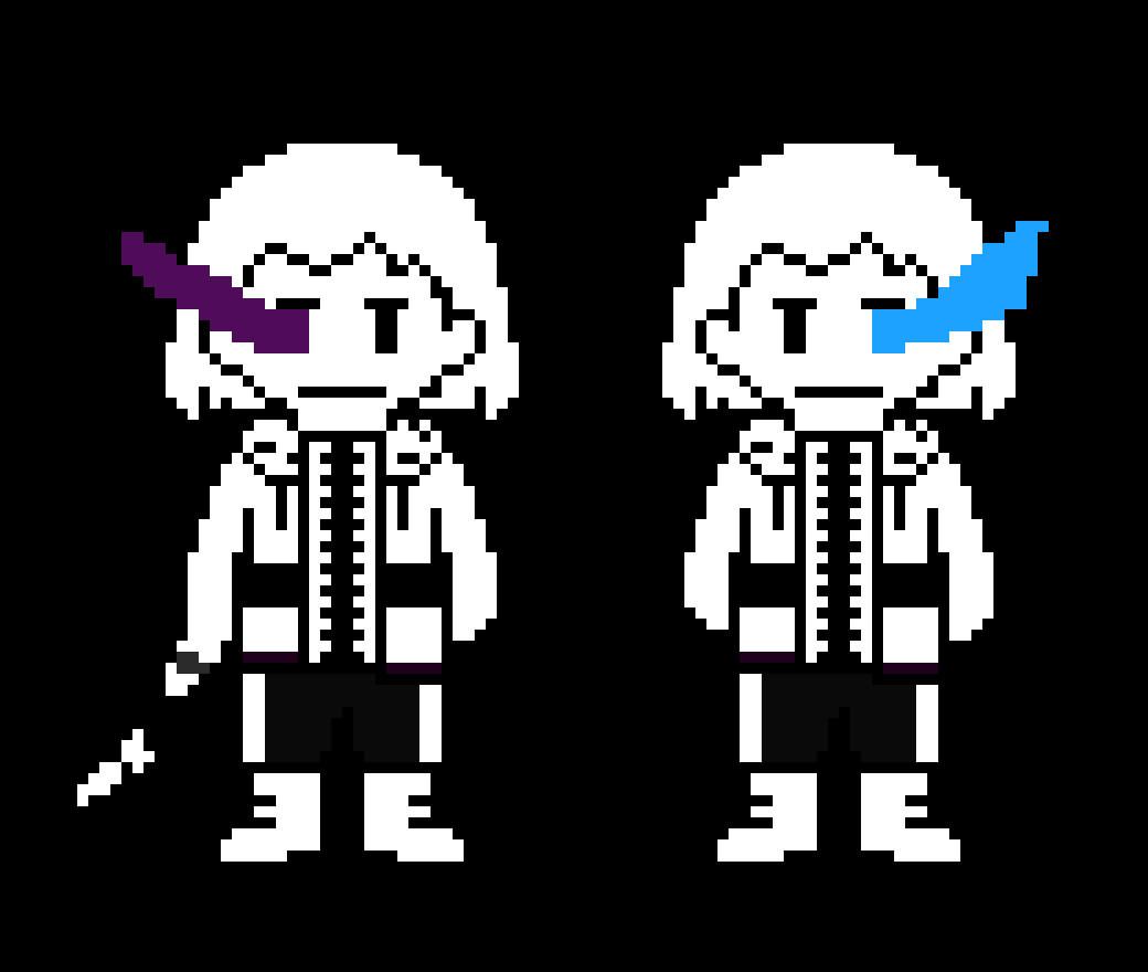 [3354ce] *they both attack Ian sending knifes and billy using his "gaster blaster thing".*