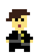 [c5a461] black-suit-bob
