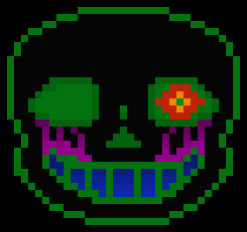[0fe90d] ⮚Ah we're back. WHO WAS STARING I'M GONNA SEND THEM TO H- somewhere.