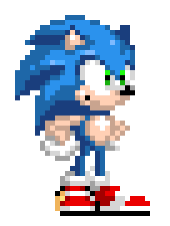 [a068fd] Modern Sonic (New Sprite!)