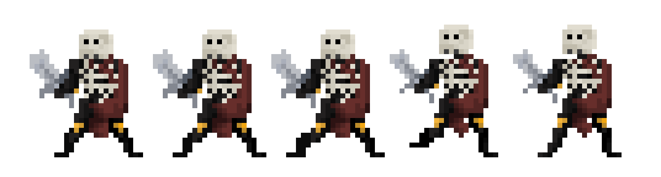 [778658] walking sprite skeleton