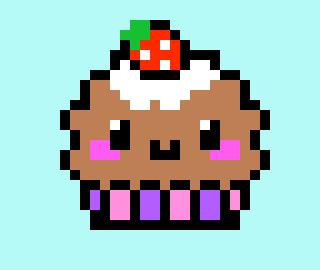 [9664c4] Cute Cupcake