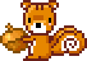 [9664c4] Squirrel for video game