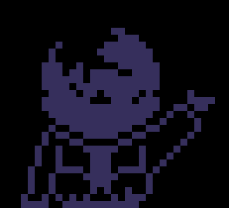 [7ce906] *(Smol Demented appears near ace and whitty.) -HorrorTale Sans