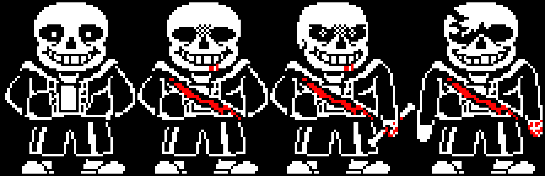 Undertale Last Breath Phases 1-3 If They Where Based Of The One Toby Fox Made. V3