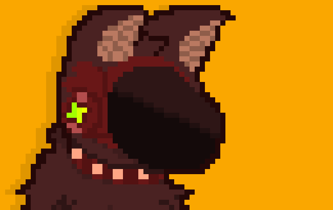 [63ceb7] In fact I edited the sprite cause I was like: "YOU CAN EDIT SPRITES?!..." And boom just made Terrie... And right then and there I saw and realized: "OH SHIT- PEOPLE ARE ROLEPLAYING..." So yeah... I really only took it cause I realized I could edit sprites and just wanted to make a stupid fursona character who has become my main icon... And I side PAM`s, side icon too since if you look up :"Pixel art maker Terrie"... Or even my ID: "Pixel art maker 63ceb", you`ll see a lot more stuff about Terrie, then if you looked up really... Anybody else...