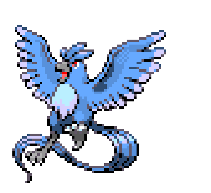 Articuno Pixel Art