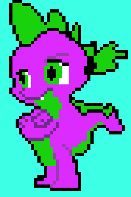 [9664c4] My First MLP Pixelart