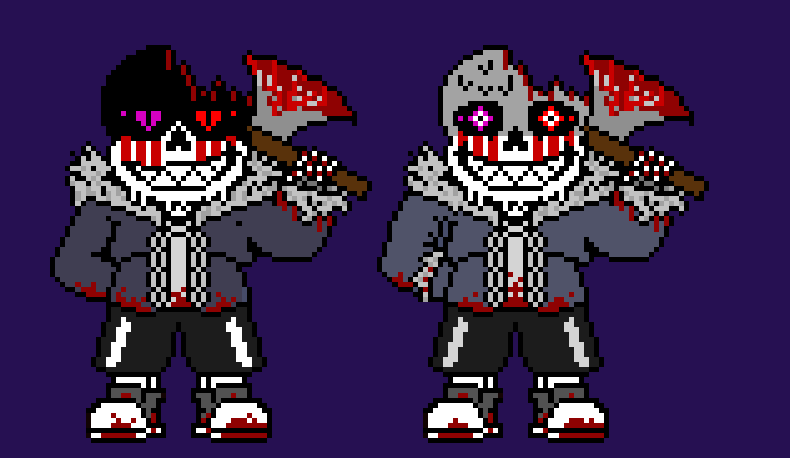 ShadowTerror Sans and TerrorShadow