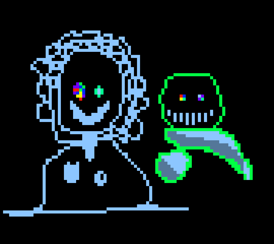 [3b8aa7] Outerdustdust!Gaster