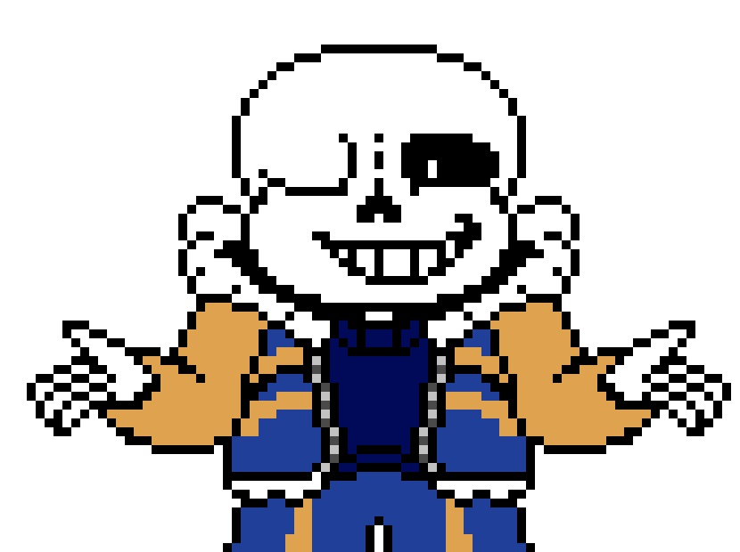 [98764f] Outertale Sans Sprite.
