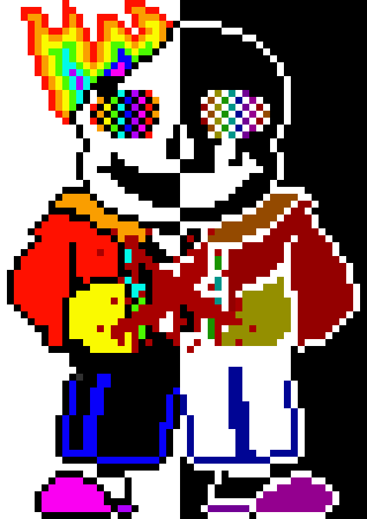 [4bc129] Ultra Rainbow Sans Phase 3 Genocide run
