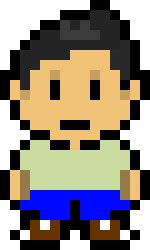 [e3e8cb] Alan in the Earthbound Style