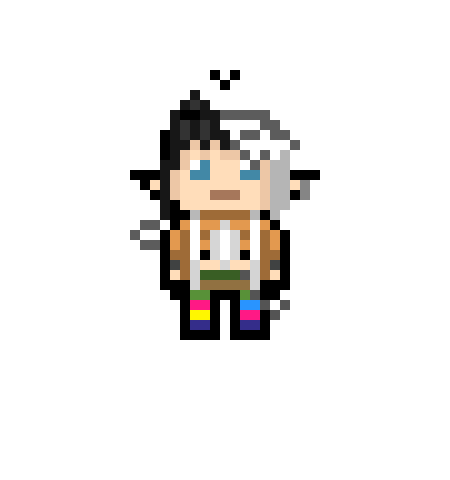[855a49] danganronpa pixel haru