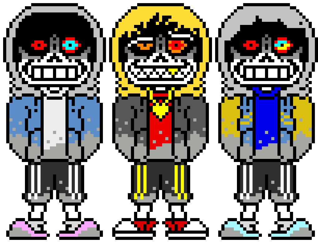 [d6b045] Here's DustFell, OuterDust and a Sans for you to turn into an au