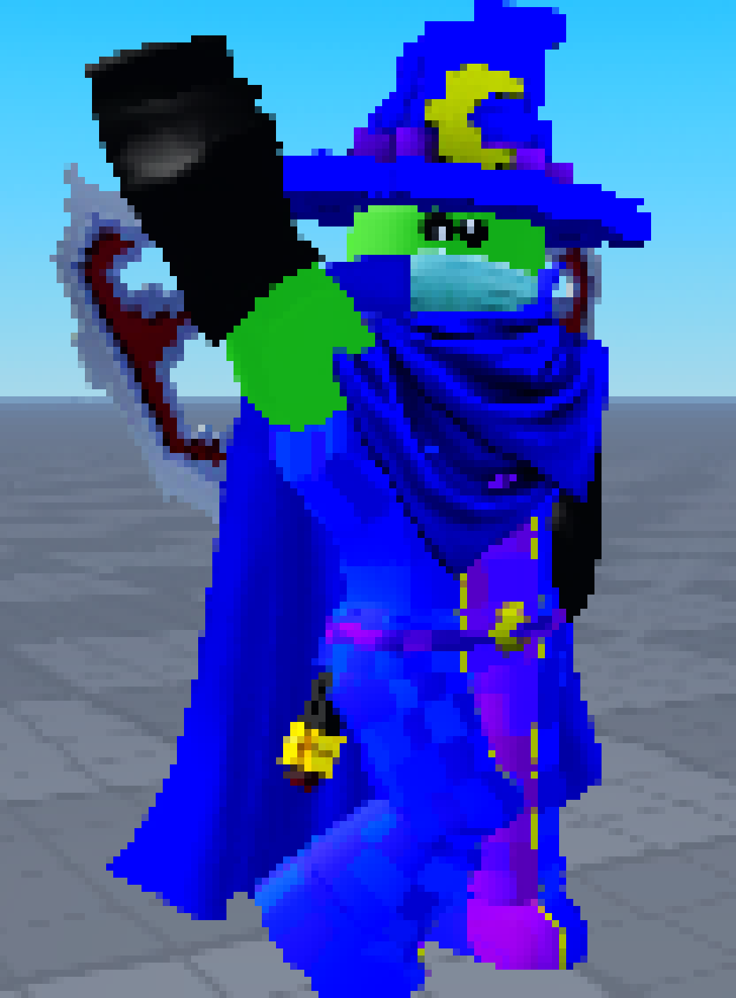 [35dc76] messing around with emotes in that catalogue game, R!John(design update first draft) hits the mesmerizer