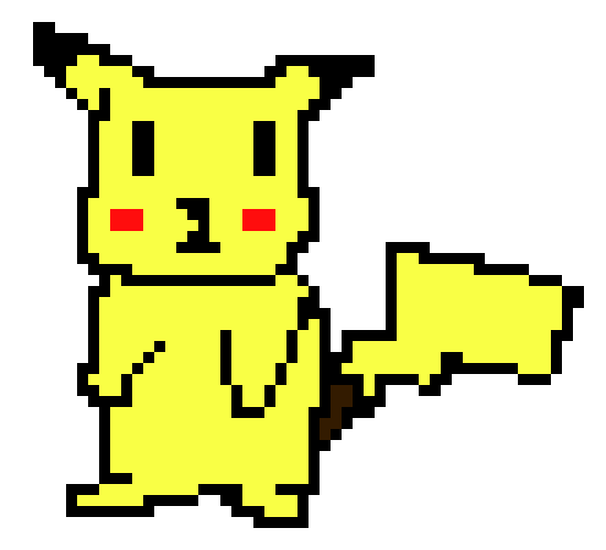 [9664c4] My pikachu pixel