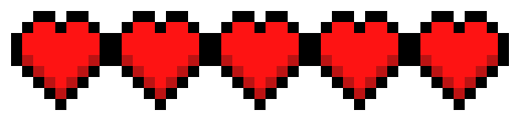 [e0493f] Heart bar 5