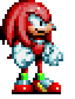 [ab2404] Sonic 1 Remastered - Knuckles The Echidna Sprite