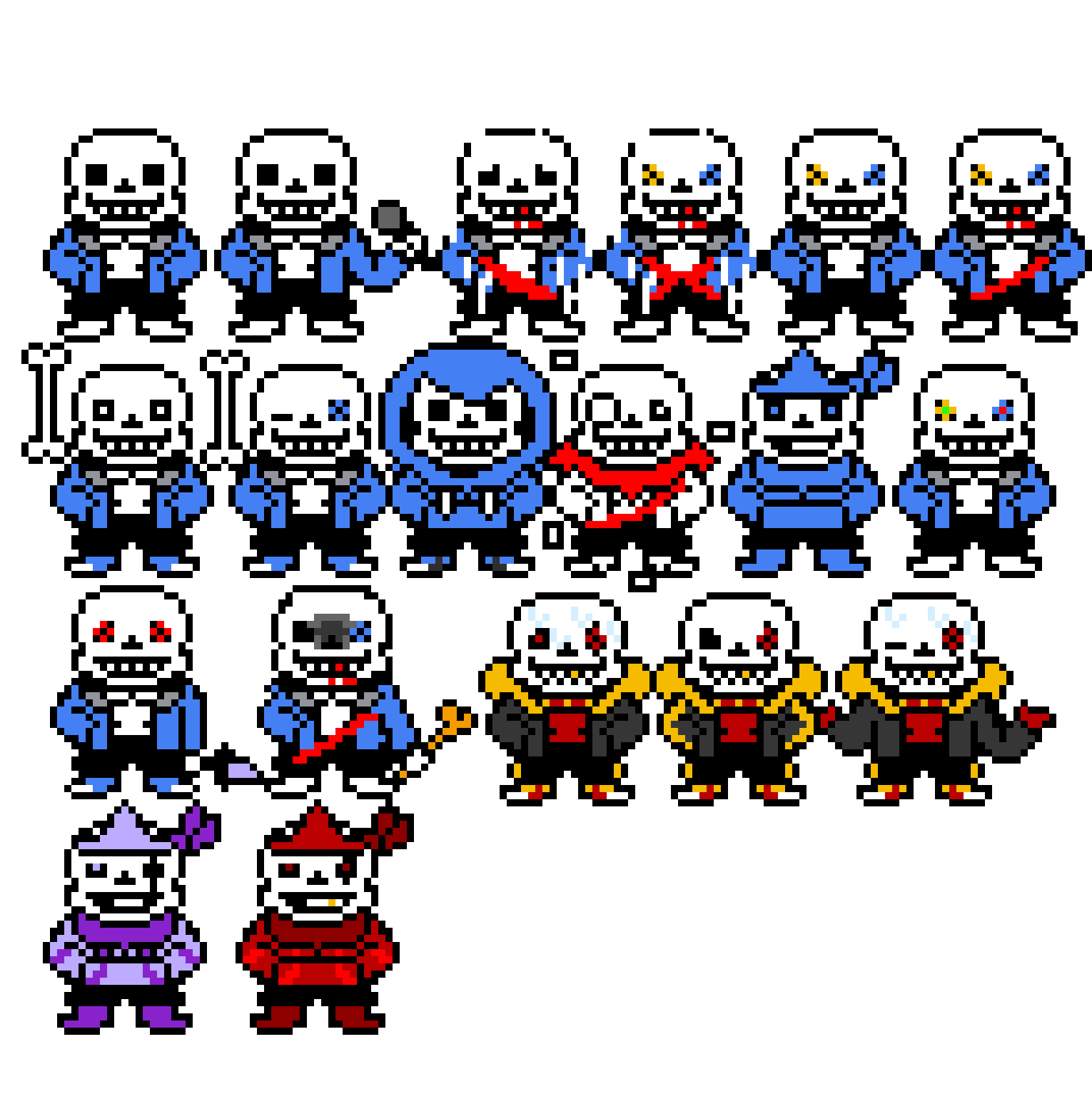 [474d2a] sans au sprites