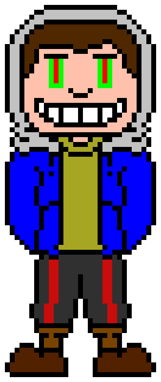 [d6b045] Chara: *Slashes DJ*