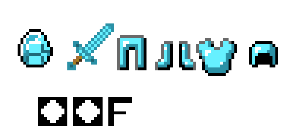 Minecraft All diamond Things
