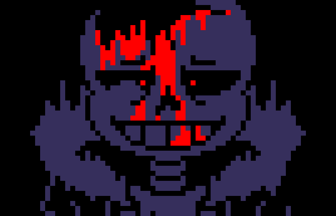 [7ce906] Urgh.. how long has it been since I've eaten.. -HorrorTale Sans