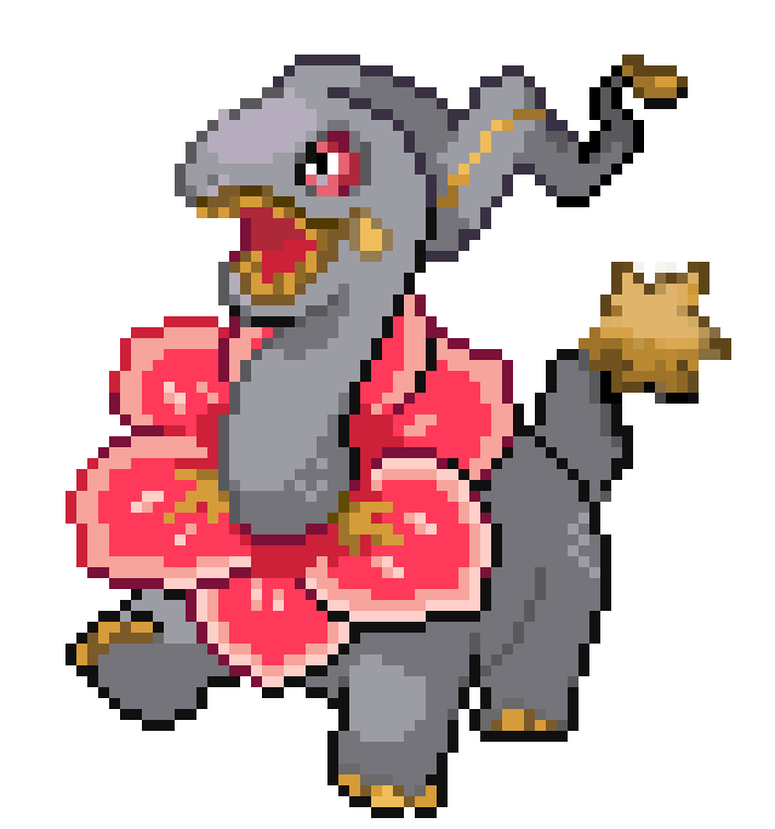 [09955c] banette-meganium