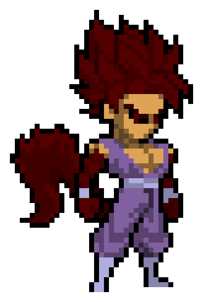 [6c26bc] Wolfstor (Super Wolf Form) - DBZ OC