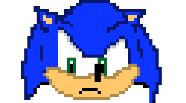 HedgeTale Remastered Mad Sonic Head