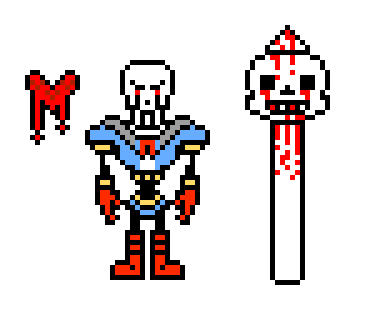 [9664c4] killer Papyrus' Sprite