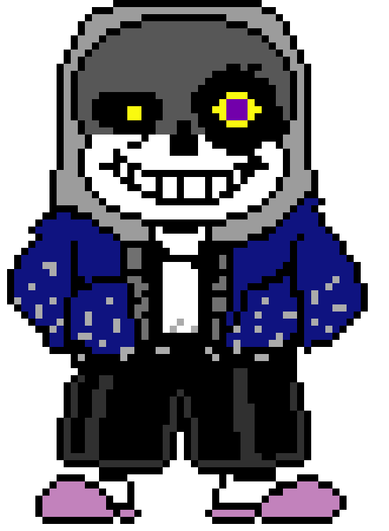 I am axe dust sans sends one million gaster blaster    error and throws axe