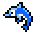 [e36a41] dolphin pixel