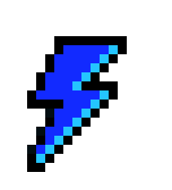 [062905] lightning bolt blue