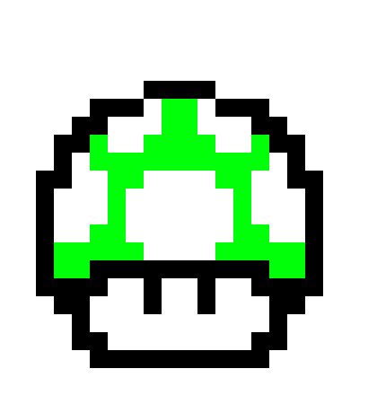 [9da35d] 1-Up Mushroom