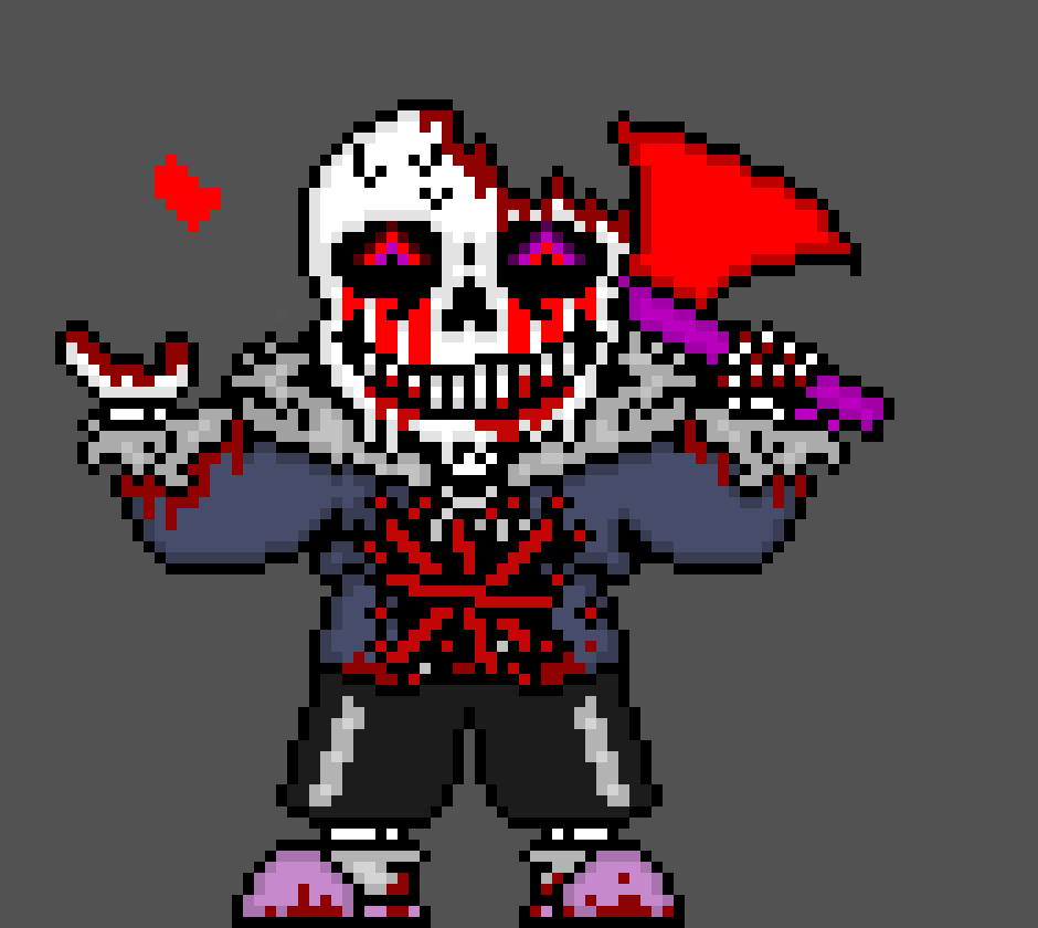 [e8cb42] Terror Sans Phase 6 V8 (THE FINAL FINAL CANON)
