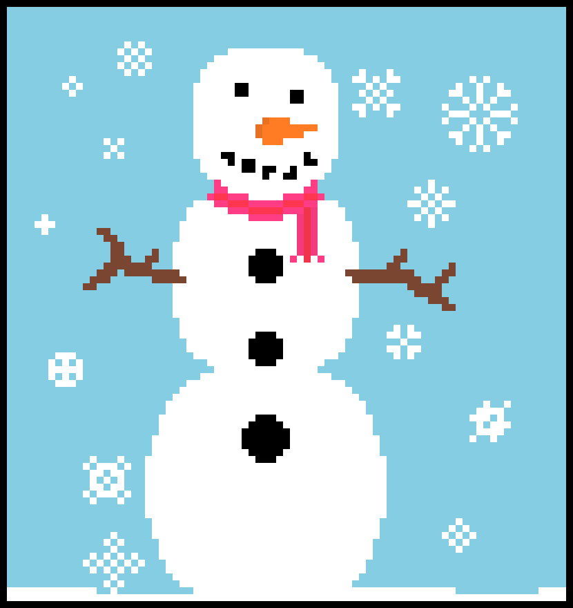 [9664c4] snowman